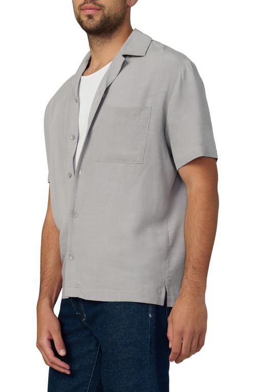 Joe's Viscose Camp Shirt In Stone