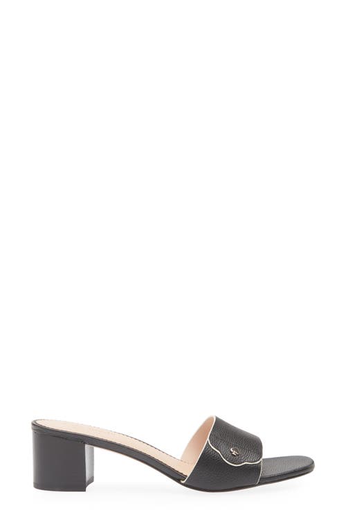 Kate Spade New York Groove Slide Sandal In Black