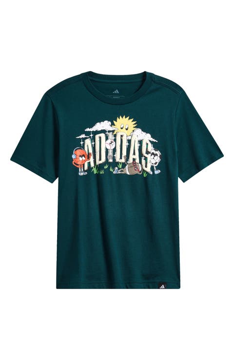 Kids' Sport Doodle Cotton Graphic T-Shirt (Big Kid)