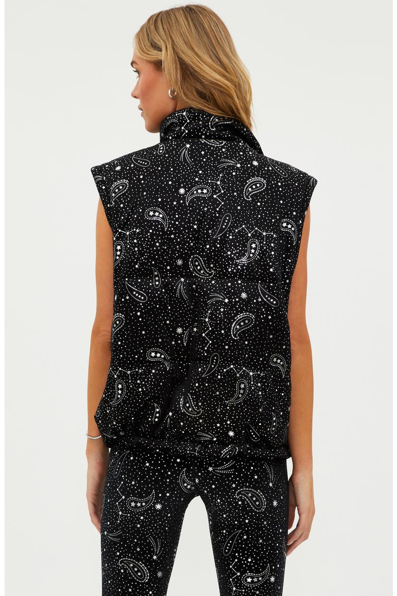 Kris Convertible Shooting Stars Puffer Jacket, Alternate, color, SHOOTING STARS