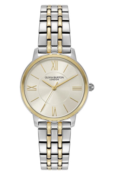 Westbourne Two-Tone Bracelet Watch, 30mm