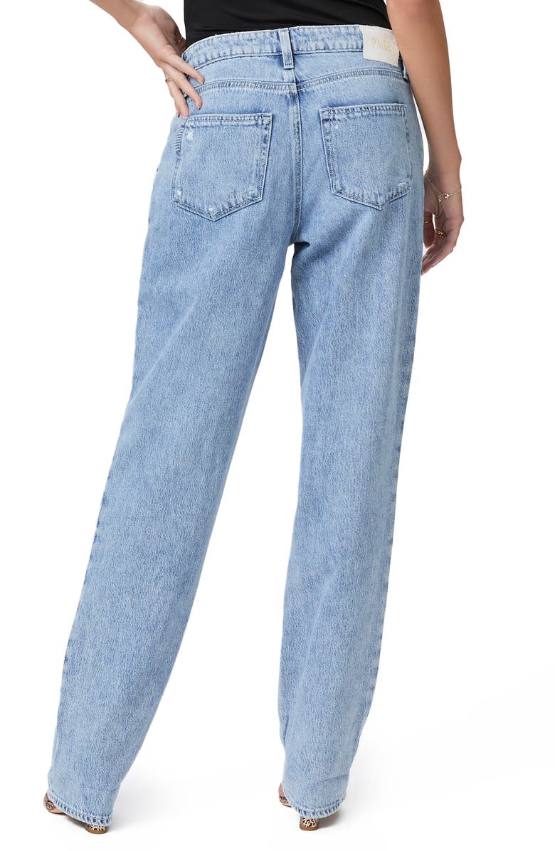 PAIGE Noella High Waist Relaxed Straight Leg Jeans, Alternate, color, 