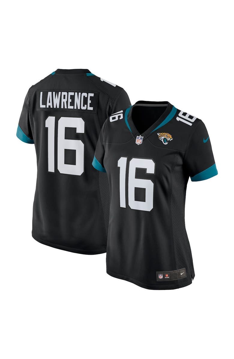 Nike Women's Nike Trevor Lawrence Teal Jacksonville Jaguars Game Jersey, Alternate, color,