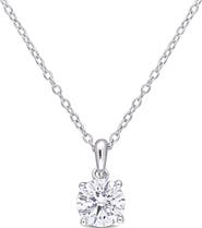 Julianna B. 1ct DEW Moissanite Solitaire Necklace