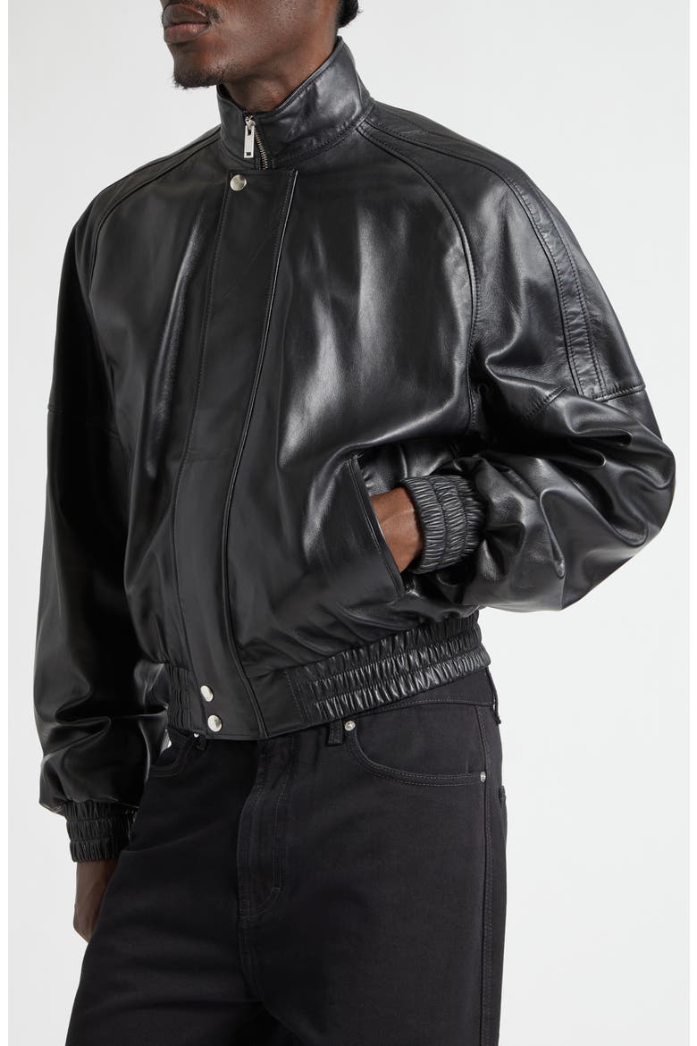 Blouson Leather Jacket (Men) | Nordstrom