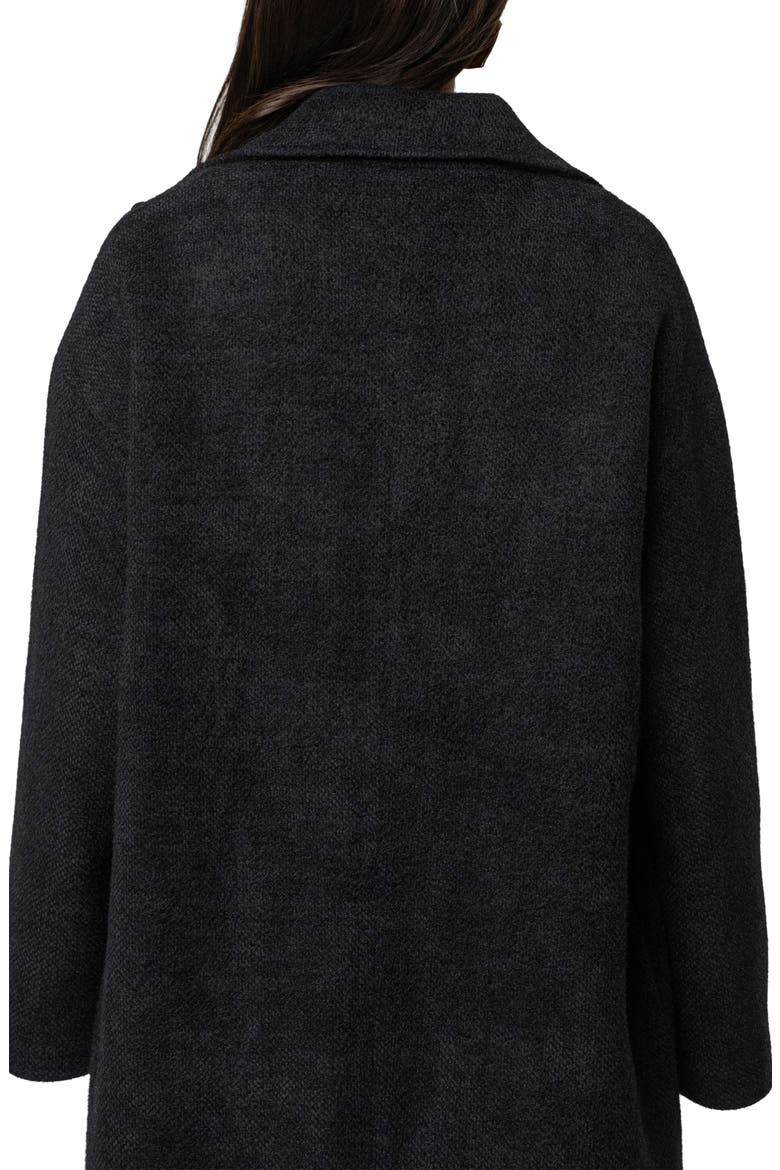 Dion Oversize Coat, Alternate, color, BLACK