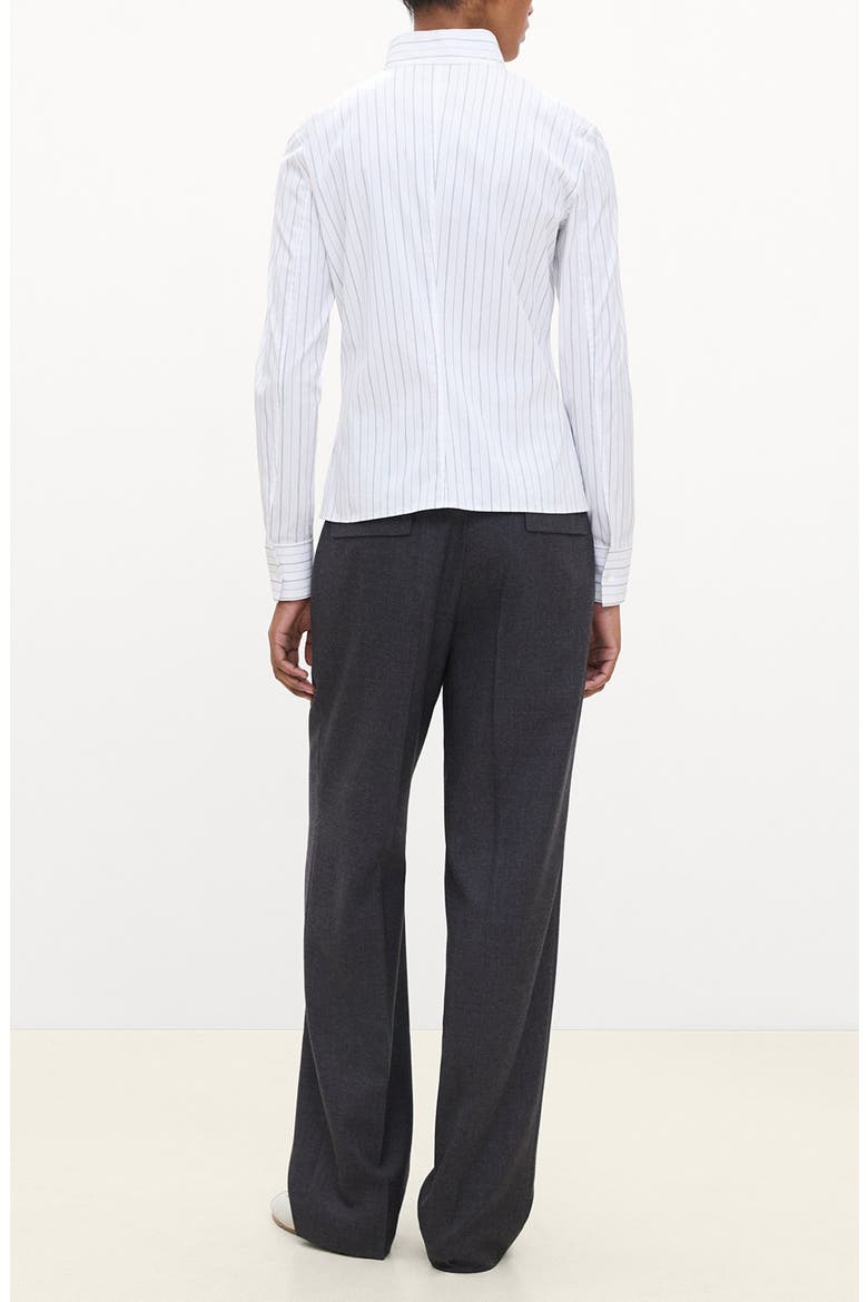 Stripe Tailored Shirt, Alternate, color, BLACK MULTI