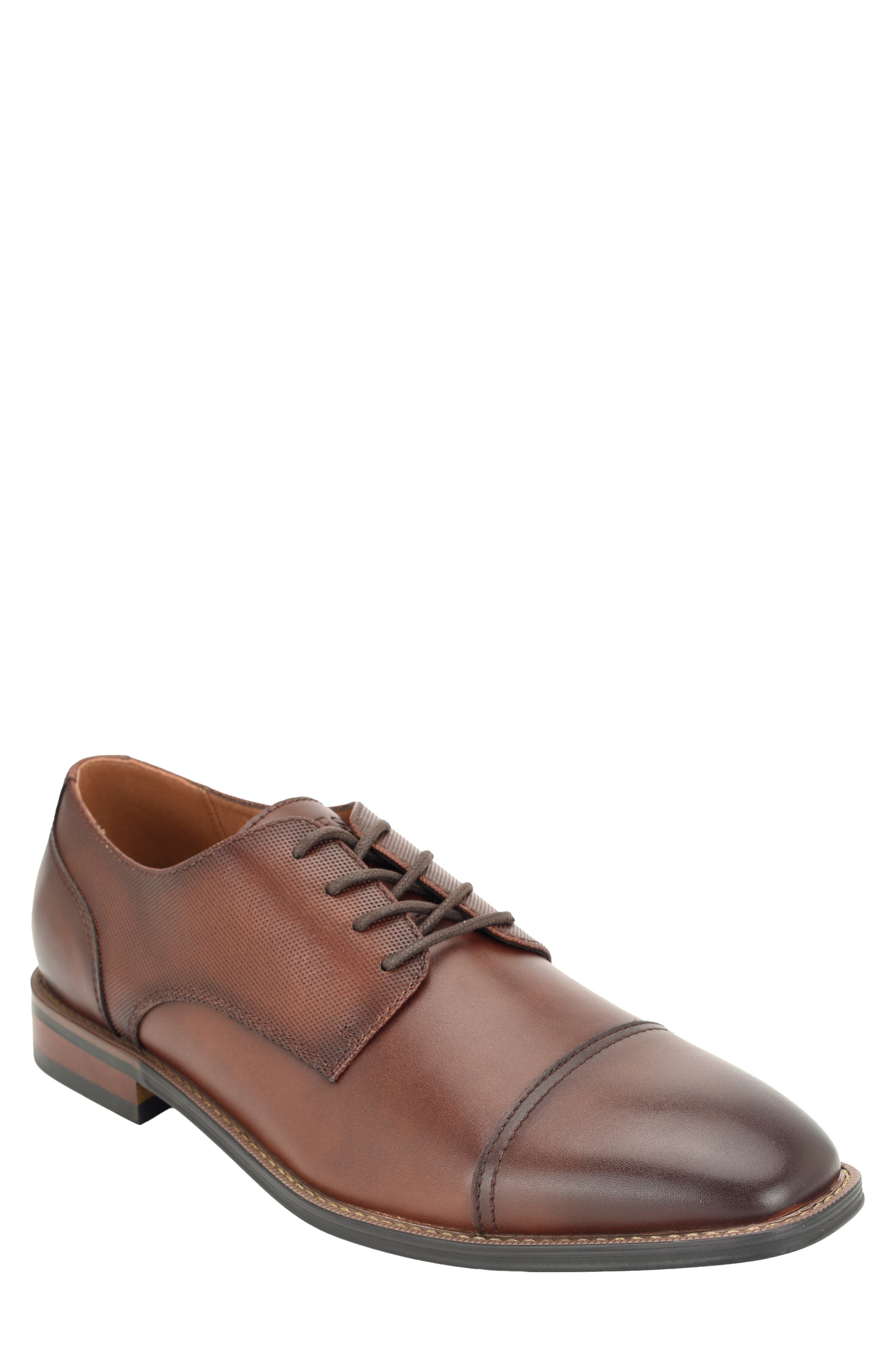 Momyr Faux Leather Cap Toe Oxford