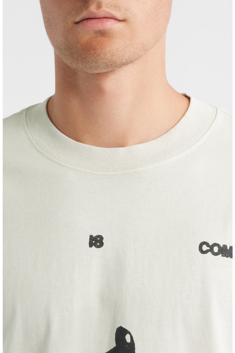 What Is Coming Graphic T-Shirt, Alternate, color, CREAM
