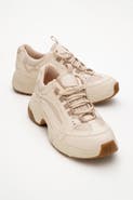 Prologue Shoes Bambi Printed Mesh Sneakers