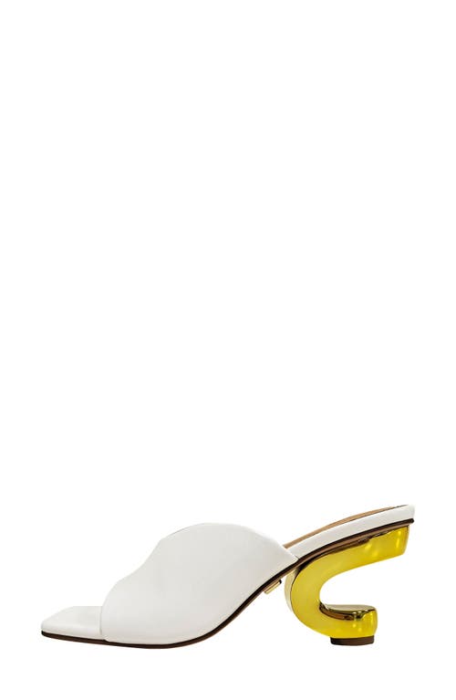 Ninety Union Gypsy Square Toe Mule In White