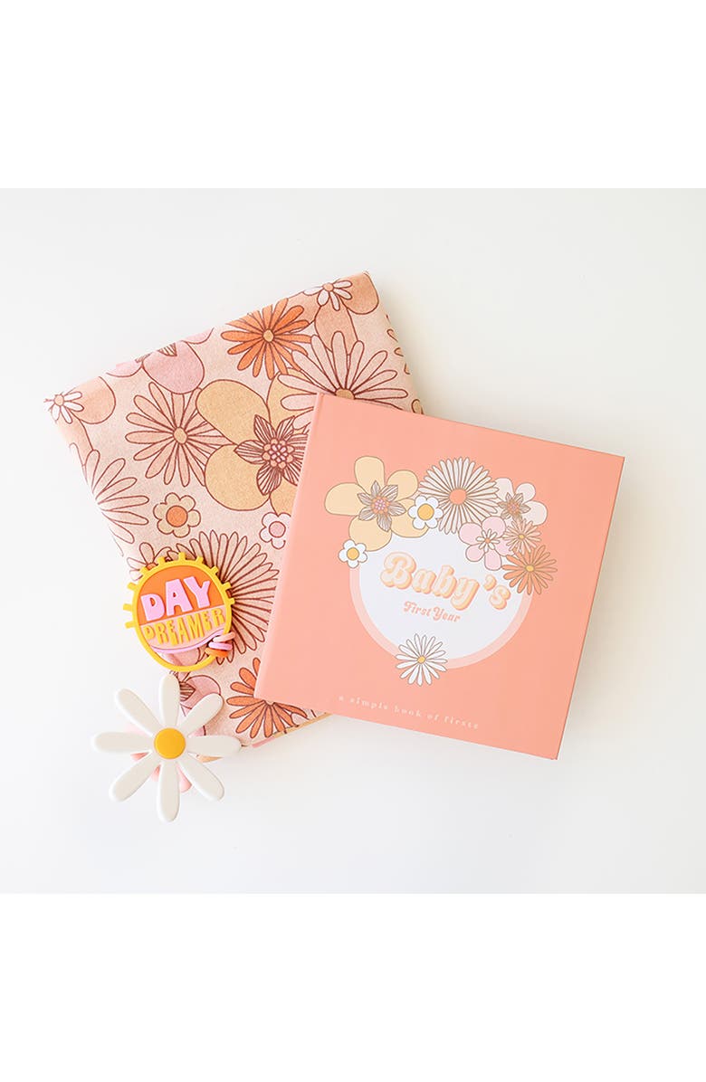 Lucy Darling 'Baby's First Year' Memory Book, Alternate, color, Pink