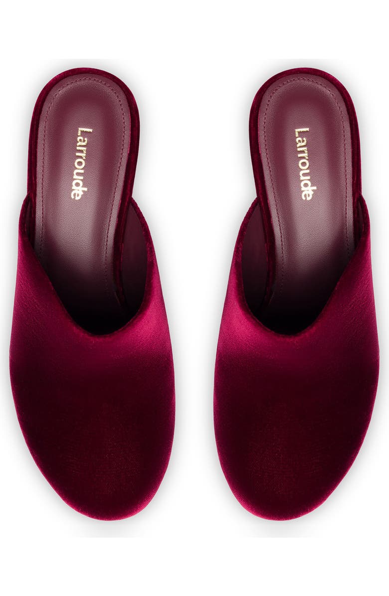 Larroudé Miso Velvet Platform Pump, Alternate, color,