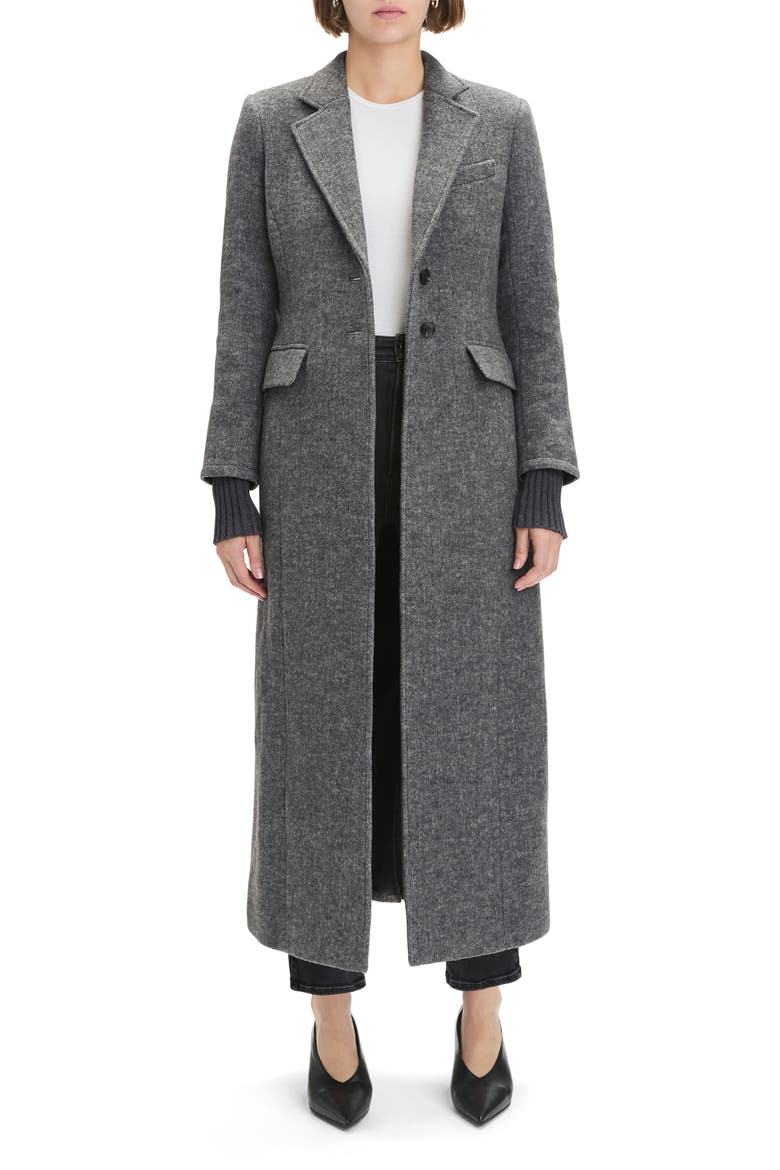 The City Coat, Main, color, GREY TWILL