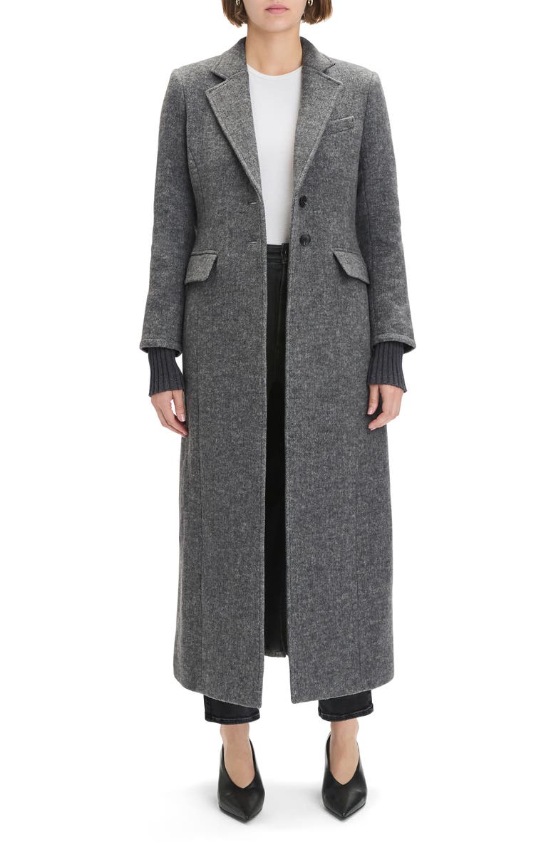 Favorite Daughter The City Coat, Main, color, Grey Twill