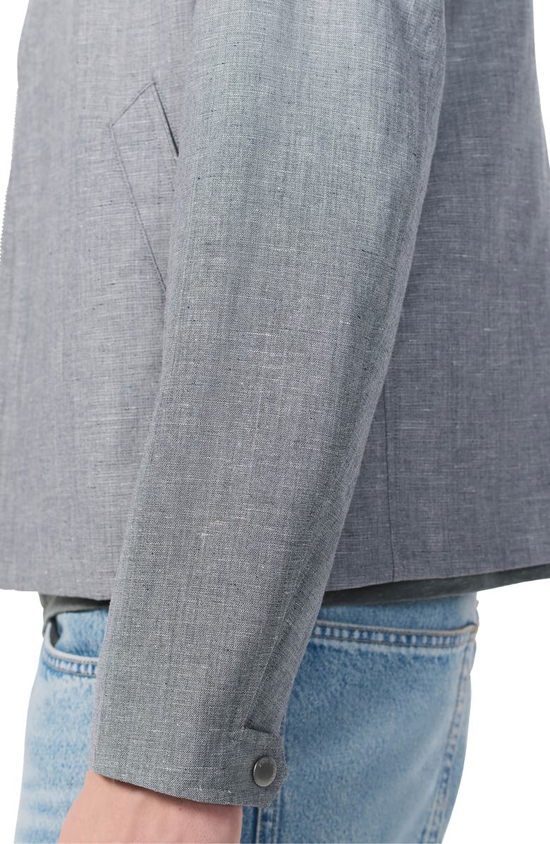 rag & bone Melrose Donegal Wool Blend Zip Jacket, Alternate, color,