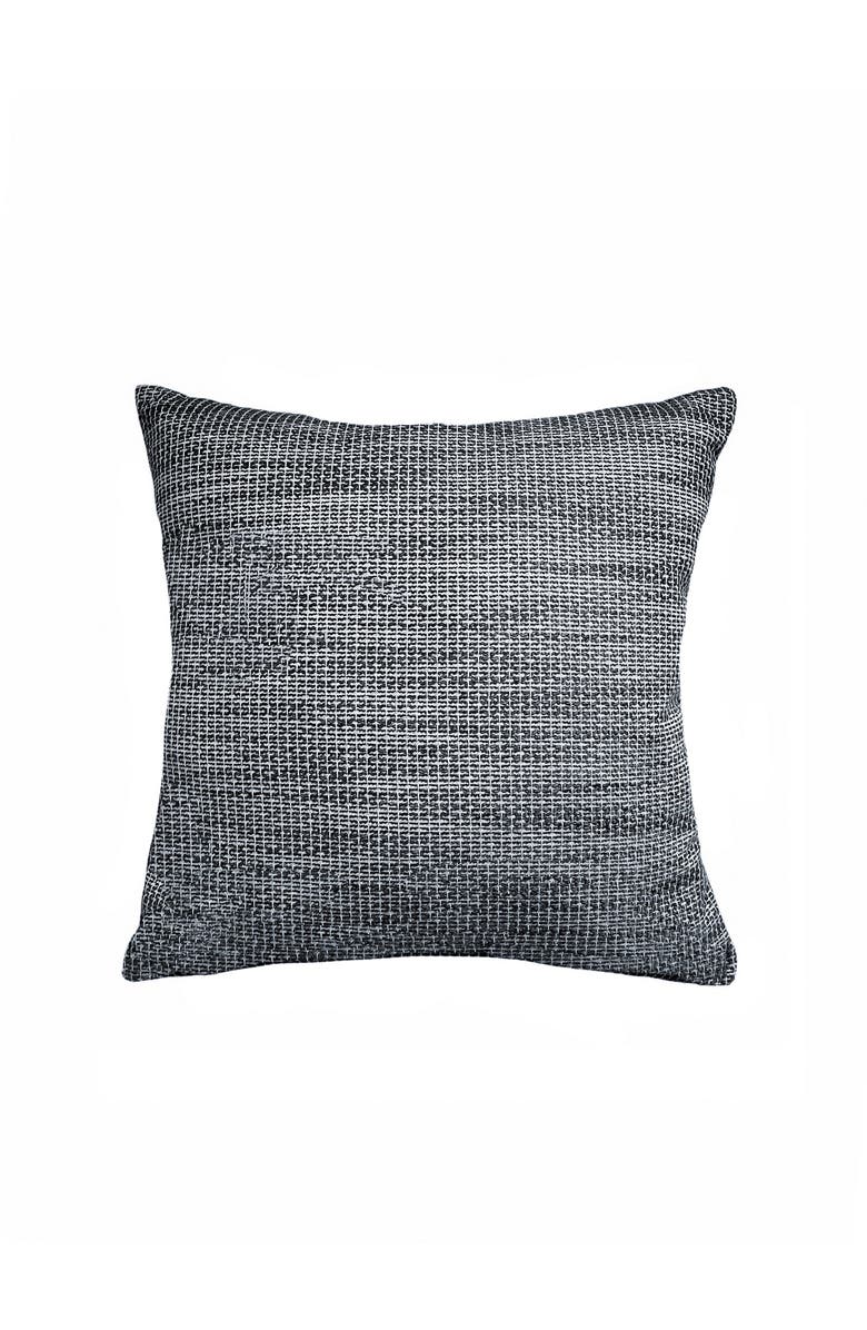 Anaya Natural Waves Mocha Indoor Outdoor Pillow, Alternate, color, Black