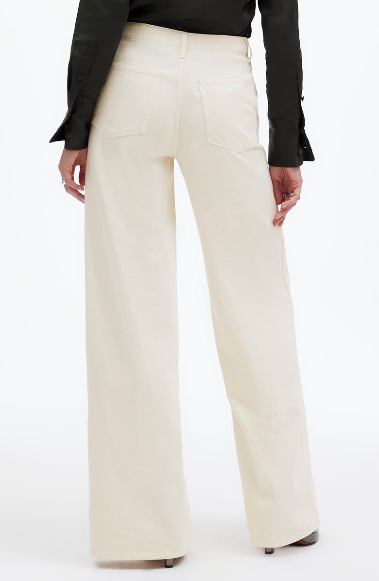 Madewell Sweep Wide Leg Jeans, Alternate, color, 