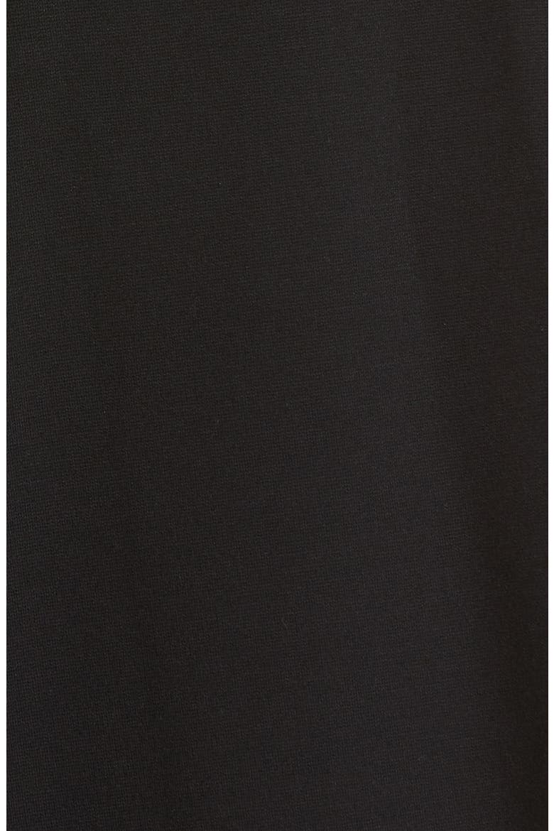 Elements Long Sleeve Jersey Fit & Flare Dress, Alternate, color, BLACK