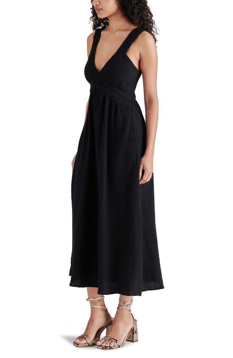 Steve Madden Taryn Cotton Midi Dress, Alternate, color, 