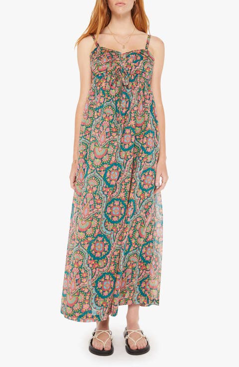 The Looking Glass Cotton Maxi Dress