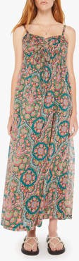 MOTHER The Looking Glass Cotton Maxi Dress