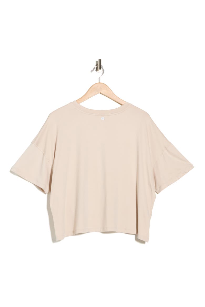 Supersoft Day One Boxy High-Low T-Shirt, Alternate, color, MIST SAND