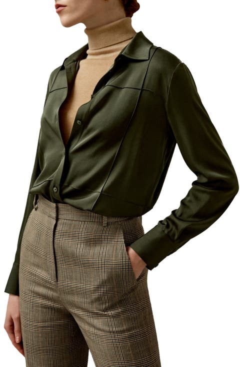Women's Sprezzatura Silk Blouse