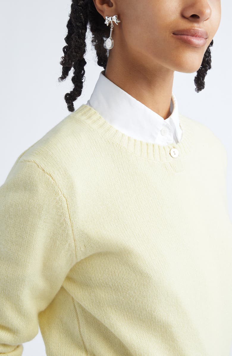 Sandy Liang Hairbrush Bow Earrings, Alternate, color, Silver