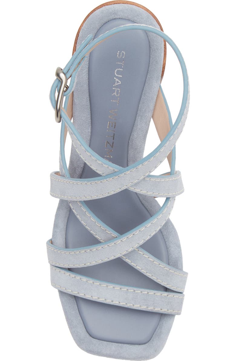 Stuart Weitzman Park Sandal, Alternate, color, Breezyblue
