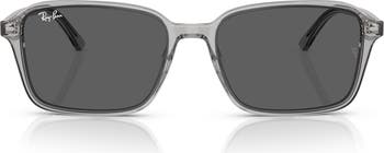 58mm Square Sunglasses