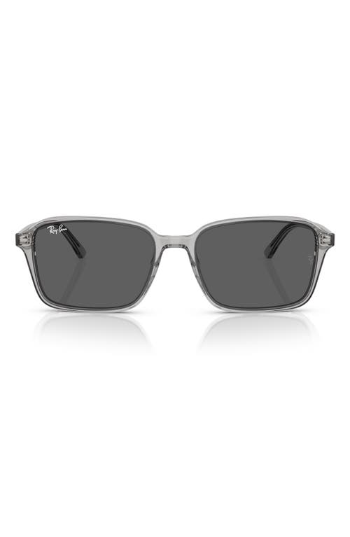 Ray Ban Ray-ban 58mm Square Sunglasses In Gray