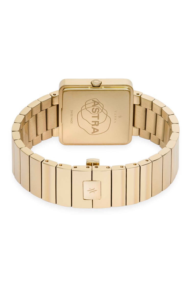 Astra Gemstone and Diamonds Watch, Alternate, color, Black Sandstone-Gold