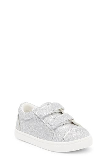 Nina Kids' Metallic Sneaker In White