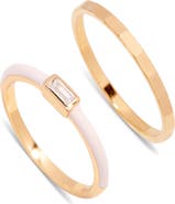 Brook and York Posie Assorted Set of 2 Rings