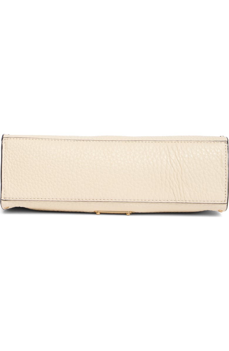 Rebecca Minkoff Darren Leather Crossbody Bag, Alternate, color, Eggshell