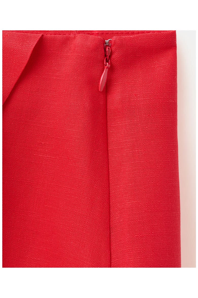 Wrap Miniskirt, Alternate, color, RED