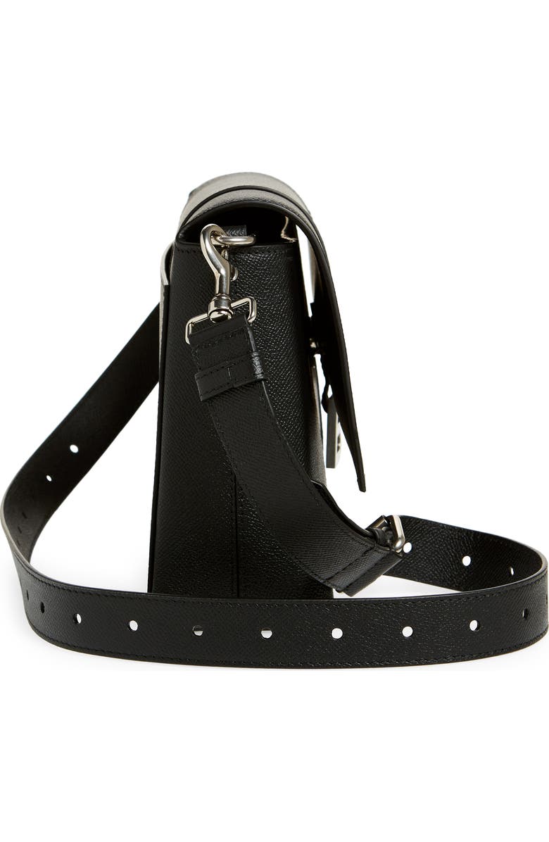 Balenciaga Downtown Grained Leather Crossbody Bag, Alternate, color,