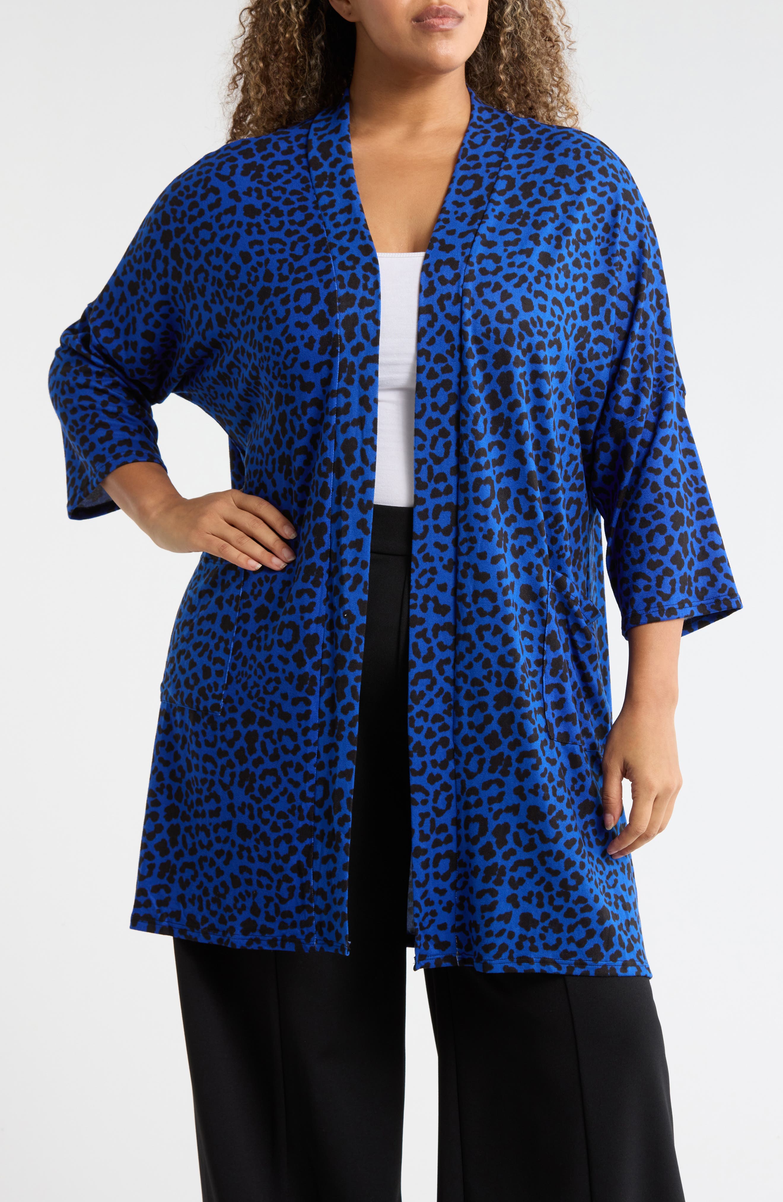 Forgotten Grace Three-Quarter Sleeve Duster