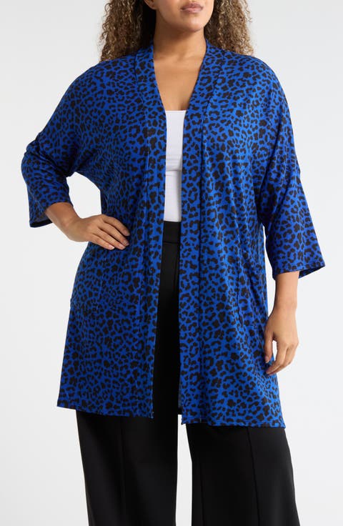 Three-Quarter Sleeve Duster (Plus)