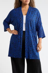 Forgotten Grace Three-Quarter Sleeve Duster