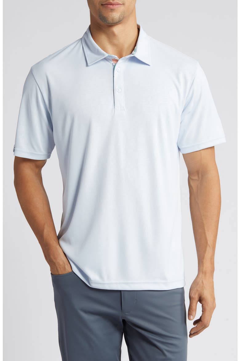 Brett Solid Golf Polo, Main, color, MIST