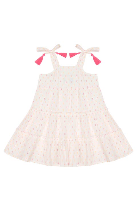 Bella Girl's Shoulder Tie Sundress