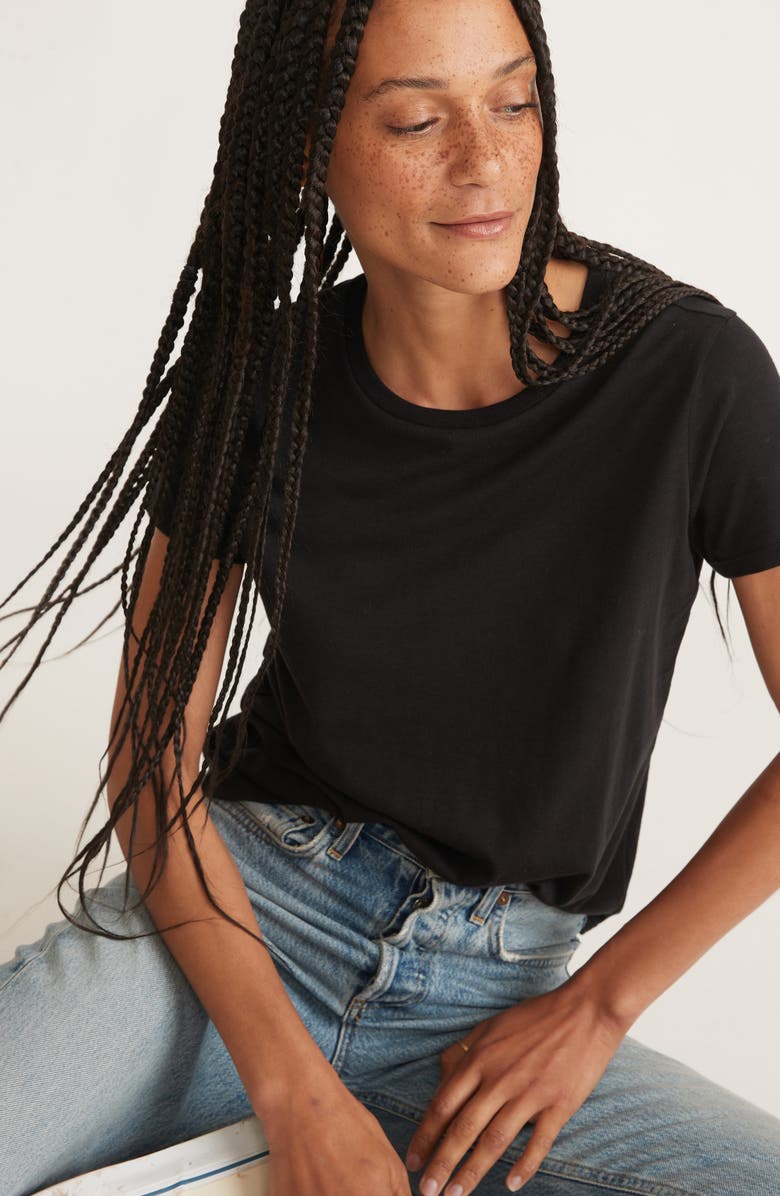 Marine Layer Easy Cotton T-Shirt, Alternate, color, 