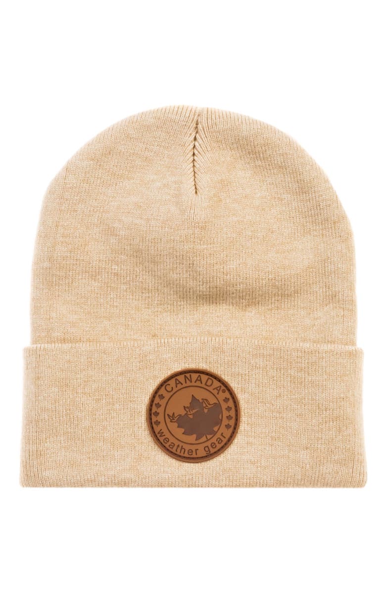 CANADA WEATHER GEAR Women's Stylish Winter Beanie, Alternate, color, Sand Beige