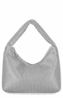 Jessica McClintock Ada Crystal Hobo Bag