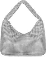 Jessica McClintock Ada Crystal Hobo Bag