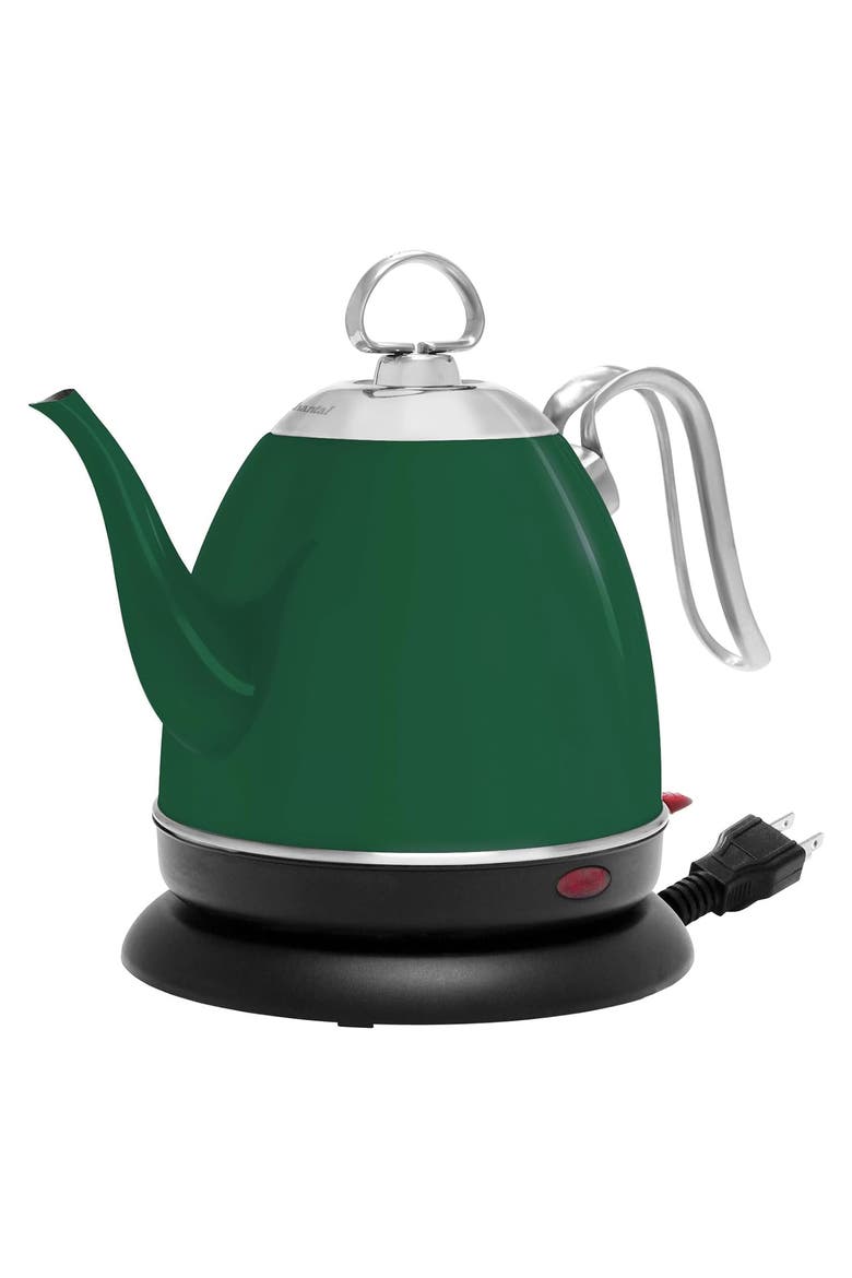 Mia Ekettle Electric Water Kettle, 32 ounce, Main, color, Forest Green