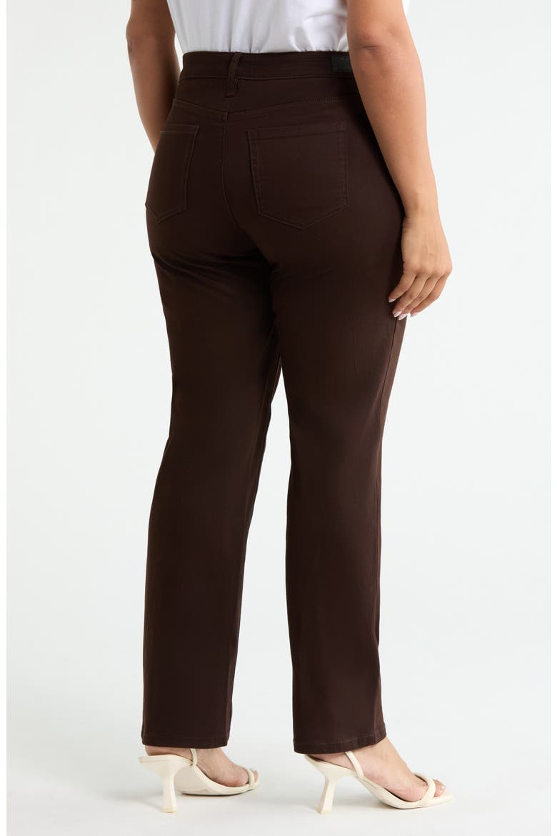 Lexington Straight Leg Jeans, Alternate, color, COFFEE BEAN