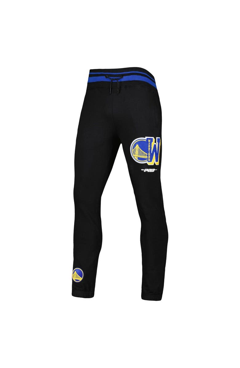PRO STANDARD Men's Pro Standard Black Golden State Warriors Mash Up Capsule Sweatpants, Alternate, color, Black
